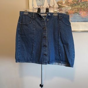 Jean skirt